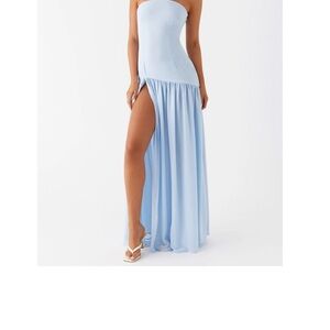 Peppermayo Light Blue Maxi Dress